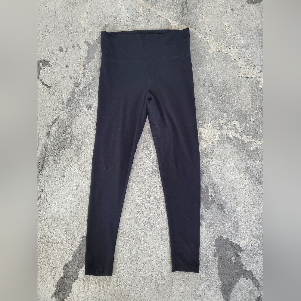 Victoria's Secret Black Foldover Leggings